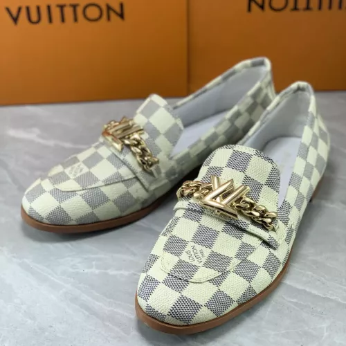 Louis Vuitton LV Oxfords Shoes For Women #1285943 $82.00 USD, Wholesale Replica Louis Vuitton LV Oxfords Shoes