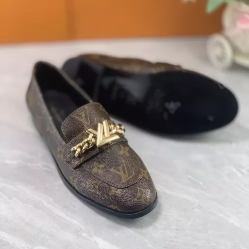 Replica Louis Vuitton LV Oxfords Shoes For Women #1285944 $82.00 USD for Wholesale