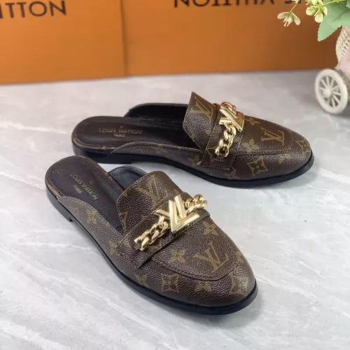 Louis Vuitton Slippers For Women #1285945 $82.00 USD, Wholesale Replica Louis Vuitton Slippers