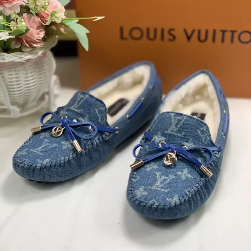 Louis Vuitton LV Oxfords Shoes For Women #1285968 $85.00 USD, Wholesale Replica Louis Vuitton LV Oxfords Shoes