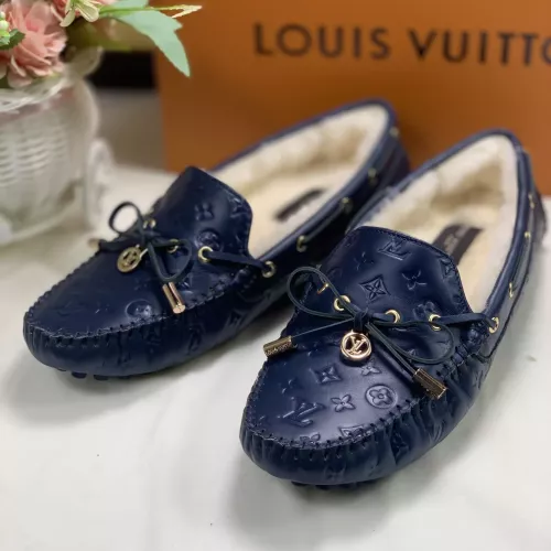 Louis Vuitton LV Oxfords Shoes For Women #1285970 $85.00 USD, Wholesale Replica Louis Vuitton LV Oxfords Shoes