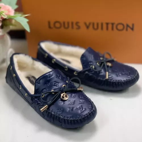 Replica Louis Vuitton LV Oxfords Shoes For Women #1285970 $85.00 USD for Wholesale