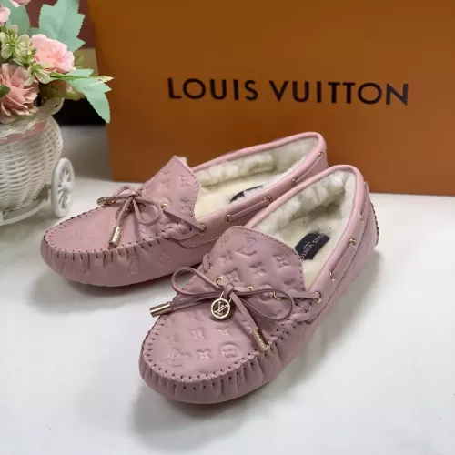 Louis Vuitton LV Oxfords Shoes For Women #1285971 $85.00 USD, Wholesale Replica Louis Vuitton LV Oxfords Shoes