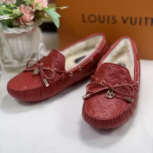 Louis Vuitton LV Oxfords Shoes For Women #1285972 $85.00 USD, Wholesale Replica Louis Vuitton LV Oxfords Shoes