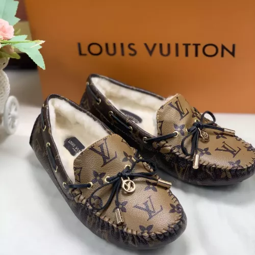 Louis Vuitton LV Oxfords Shoes For Women #1285980 $85.00 USD, Wholesale Replica Louis Vuitton LV Oxfords Shoes