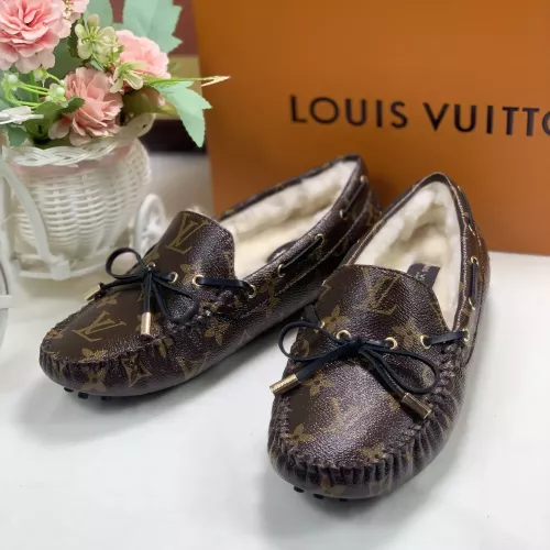 Louis Vuitton LV Oxfords Shoes For Women #1285982 $85.00 USD, Wholesale Replica Louis Vuitton LV Oxfords Shoes