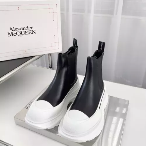 Replica Alexander McQueen Boots For Women #1286093 $115.00 USD for Wholesale