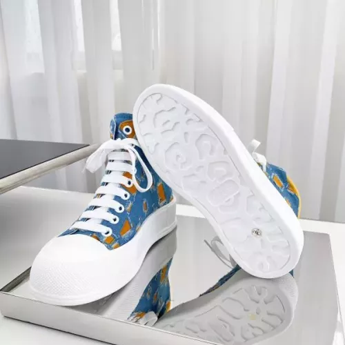 Replica Alexander McQueen High Tops Shoes For Women #1286095 $96.00 USD for Wholesale