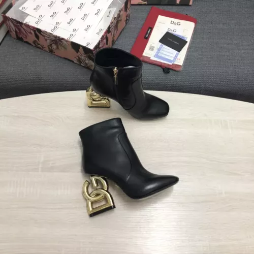 Replica Dolce & Gabbana D&G Boots For Women #1286156 $160.00 USD for Wholesale