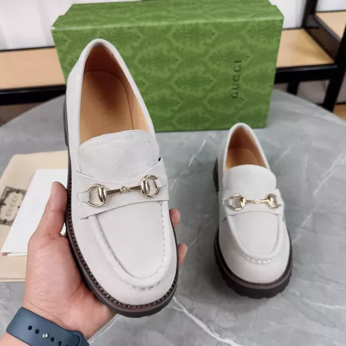 Replica Gucci Oxfords Shoes For Women #1286162 $102.00 USD for Wholesale