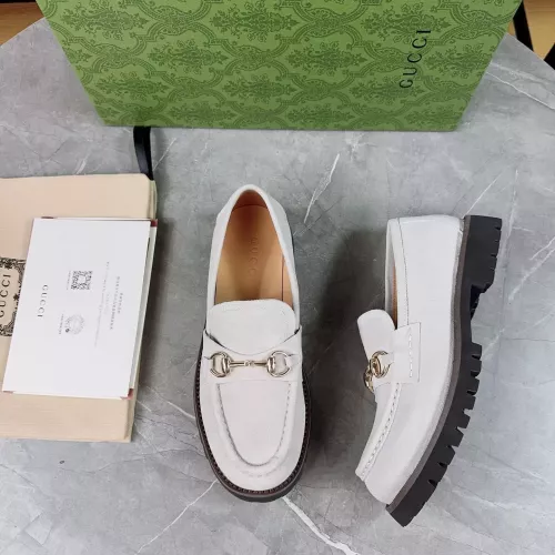 Replica Gucci Oxfords Shoes For Women #1286162 $102.00 USD for Wholesale