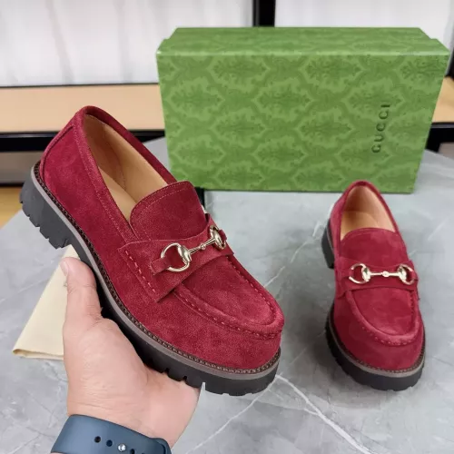 Gucci Oxfords Shoes For Women #1286168 $102.00 USD, Wholesale Replica Gucci Oxfords Shoes