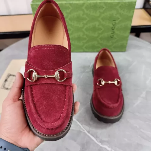 Replica Gucci Oxfords Shoes For Women #1286168 $102.00 USD for Wholesale