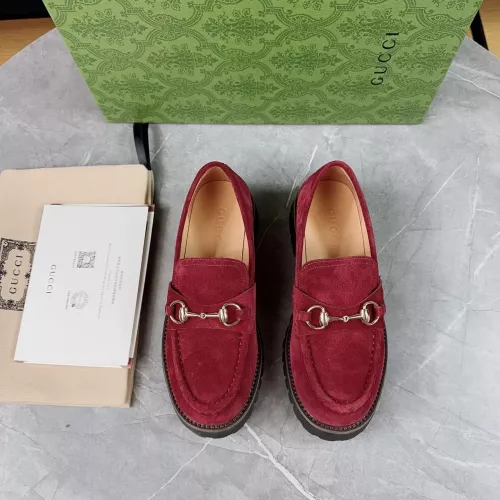 Replica Gucci Oxfords Shoes For Men #1286169 $102.00 USD for Wholesale