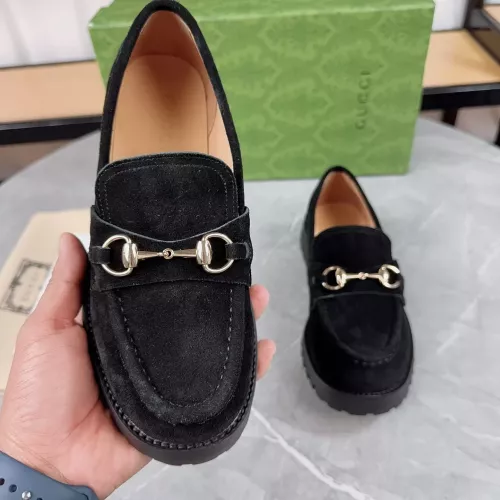 Replica Gucci Oxfords Shoes For Women #1286172 $102.00 USD for Wholesale