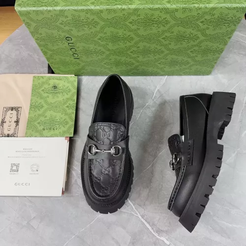 Replica Gucci Oxfords Shoes For Men #1286175 $102.00 USD for Wholesale