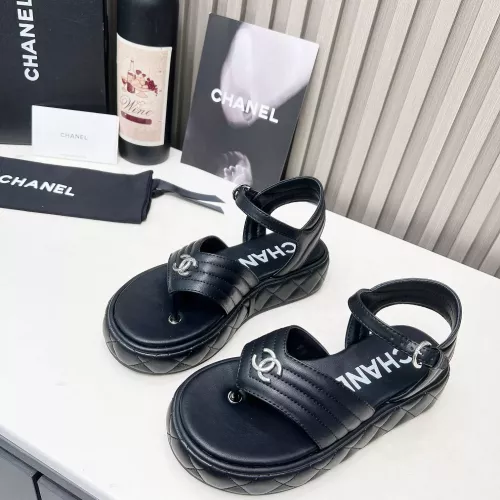 Chanel Sandal For Women #1286190 $102.00 USD, Wholesale Replica 