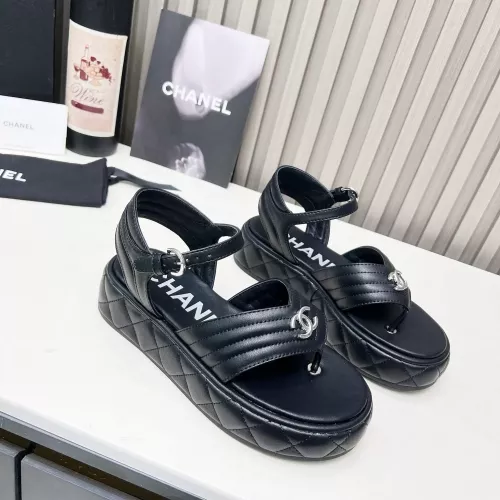 Replica Chanel Sandal For Women #1286190 $102.00 USD for Wholesale