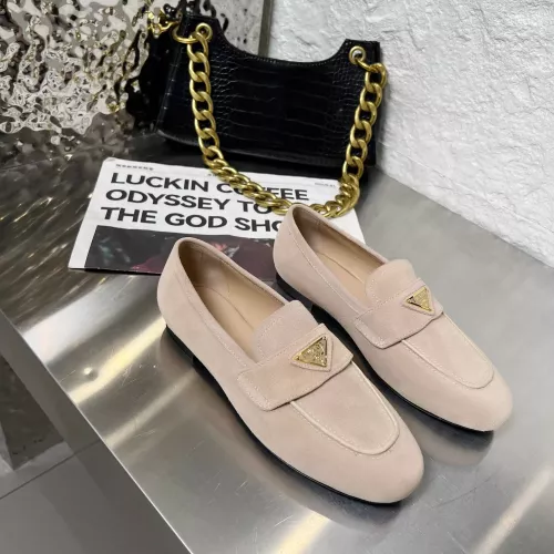 Prada Leather Shoes For Women #1286194 $102.00 USD, Wholesale Replica 