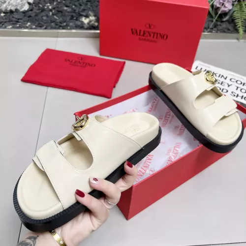 Replica Valentino Slippers For Women #1286204 $88.00 USD for Wholesale