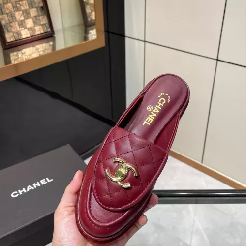 Replica Chanel Slippers For Women #1286218 $92.00 USD for Wholesale