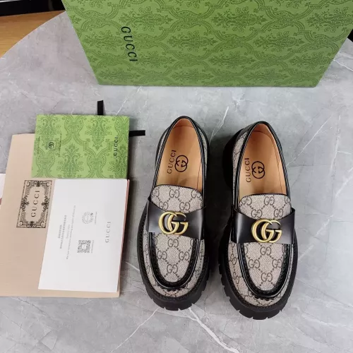 Replica Gucci Oxfords Shoes For Women #1286232 $100.00 USD for Wholesale