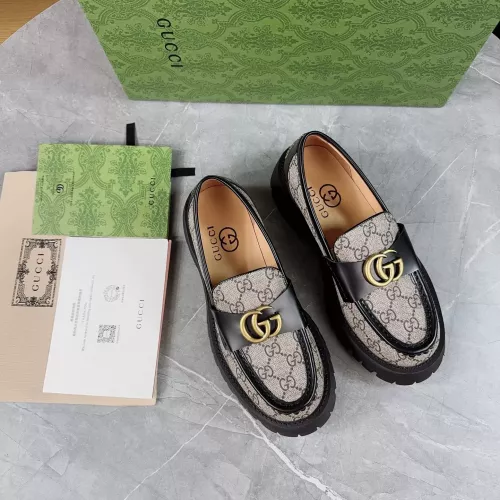 Replica Gucci Oxfords Shoes For Women #1286232 $100.00 USD for Wholesale