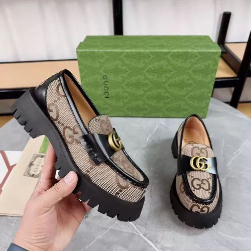 Gucci Oxfords Shoes For Women #1286234 $100.00 USD, Wholesale Replica Gucci Oxfords Shoes