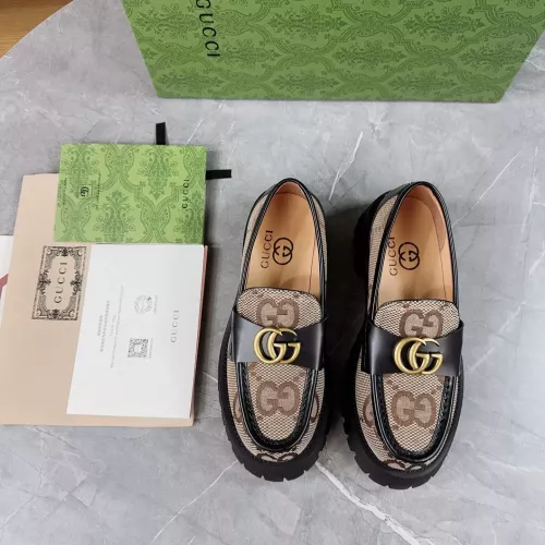 Replica Gucci Oxfords Shoes For Women #1286234 $100.00 USD for Wholesale