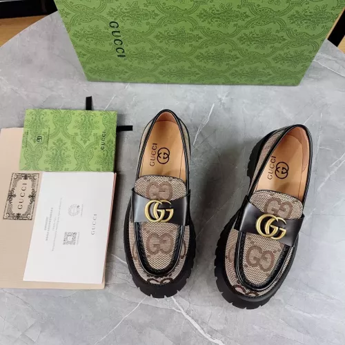 Replica Gucci Oxfords Shoes For Women #1286234 $100.00 USD for Wholesale