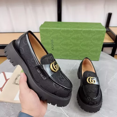 Gucci Oxfords Shoes For Women #1286238 $100.00 USD, Wholesale Replica Gucci Oxfords Shoes