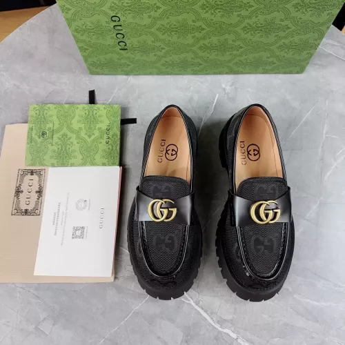 Replica Gucci Oxfords Shoes For Women #1286238 $100.00 USD for Wholesale