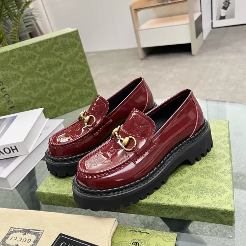 Gucci Oxfords Shoes For Women #1286240 $98.00 USD, Wholesale Replica 