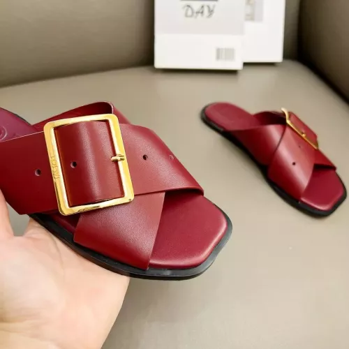 Replica LOEWE Slippers For Women #1286248 $76.00 USD for Wholesale