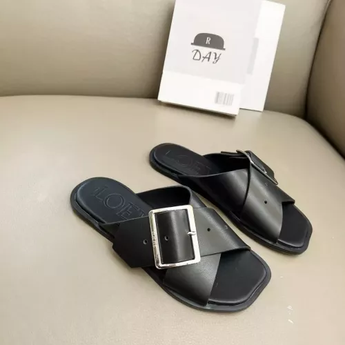 LOEWE Slippers For Women #1286249 $76.00 USD, Wholesale Replica LOEWE Slippers