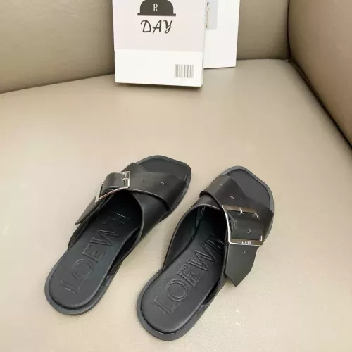 Replica LOEWE Slippers For Women #1286249 $76.00 USD for Wholesale