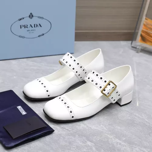 Prada High-heeled Shoes For Women #1286254 $115.00 USD, Wholesale Replica 