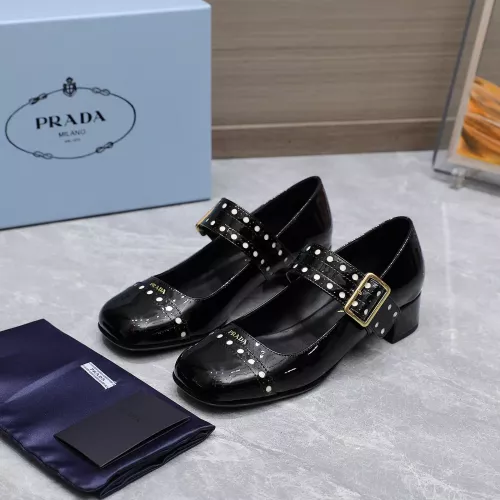 Prada High-heeled Shoes For Women #1286255 $115.00 USD, Wholesale Replica 