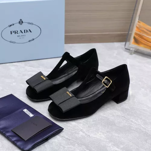 Prada High-heeled Shoes For Women #1286256 $115.00 USD, Wholesale Replica 