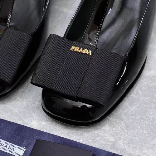 Replica Prada High-heeled Shoes For Women #1286257 $115.00 USD for Wholesale