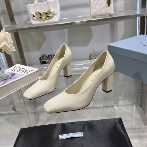 Prada High-heeled Shoes For Women #1286258 $100.00 USD, Wholesale Replica 