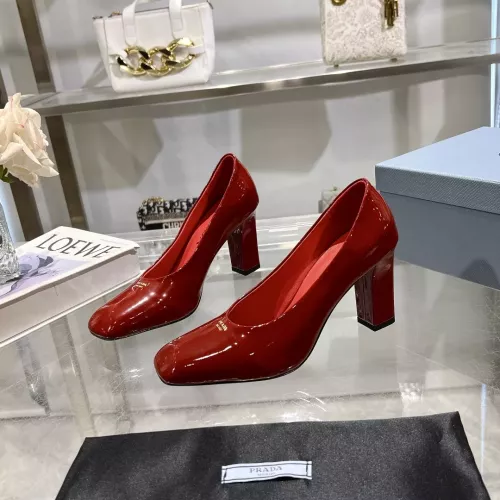 Prada High-heeled Shoes For Women #1286259 $100.00 USD, Wholesale Replica 