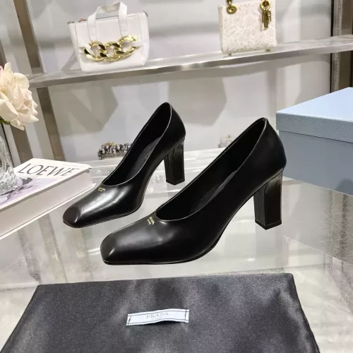 Prada High-heeled Shoes For Women #1286261 $100.00 USD, Wholesale Replica Prada High-heeled Shoes