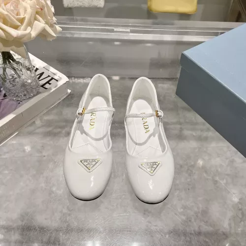 Replica Prada Flat Shoes For Women #1286266 $88.00 USD for Wholesale