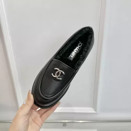 Replica Chanel Leather Shoes For Women #1286269 $102.00 USD for Wholesale