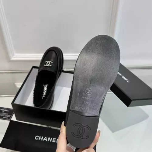 Replica Chanel Leather Shoes For Women #1286269 $102.00 USD for Wholesale