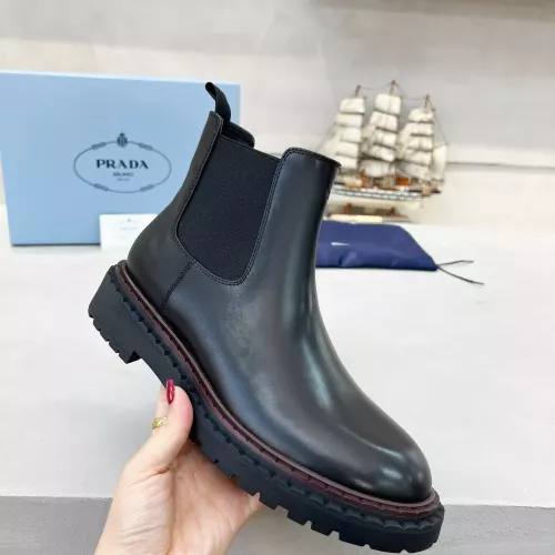 Replica Prada Boots For Women #1286277 $125.00 USD for Wholesale