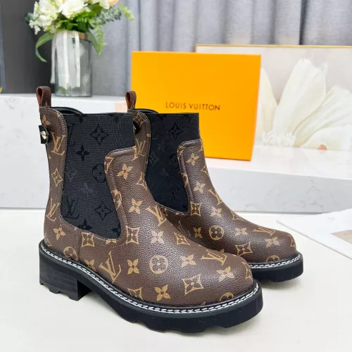 Louis Vuitton Boots For Women #1286281 $102.00 USD, Wholesale Replica Louis Vuitton Boots