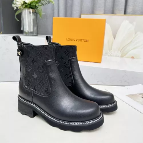 Louis Vuitton Boots For Women #1286282 $102.00 USD, Wholesale Replica Louis Vuitton Boots