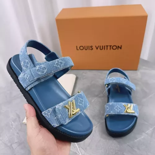 Louis Vuitton Sandal For Women #1286284 $88.00 USD, Wholesale Replica Louis Vuitton Sandal